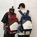 Backpack casual school bag for middle and high school students, travel, couples, and college students - multi-pocket, large capacity, double shoulder backpack
