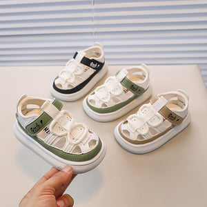 Summer new arrivals: korean style hollow-out sandals & sneakers for boys (ages 1-6) - trendy casual shoes & beach shoes