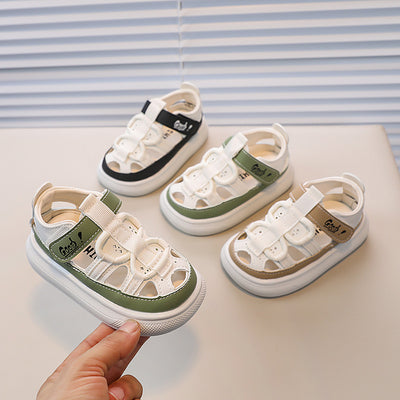 Summer new arrivals: korean style hollow-out sandals & sneakers for boys (ages 1-6) - trendy casual shoes & beach shoes