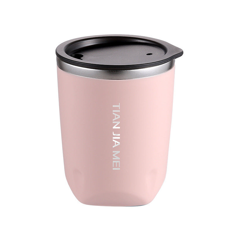 304 stainless steel coffee tumbler - portable travel mug for business, office, car, and gifting (women's style)
