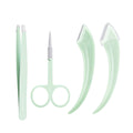 Keqi eyebrow trimming scissors suitsecurity macro oblique eyebrow trimming blade eyebrow scraper beauty tool manufacturer wholesale