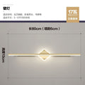 Bathroom toilet mirror front lamp modern light luxury dressing table fill light long style decorative wall lamp