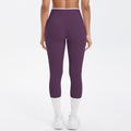 new arrivalfashioncontrast color cross tight high elastic high waist loose pants sports running fitness yoga nine-point pants