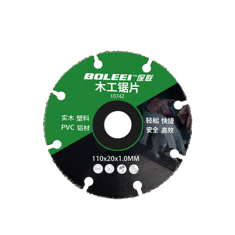 New woodworking saw blade 4inch - alloy cutting disc for pvc, plastic, aluminum, and solid wood - specifically designed for electric saws, angle grinders, and cutting machines