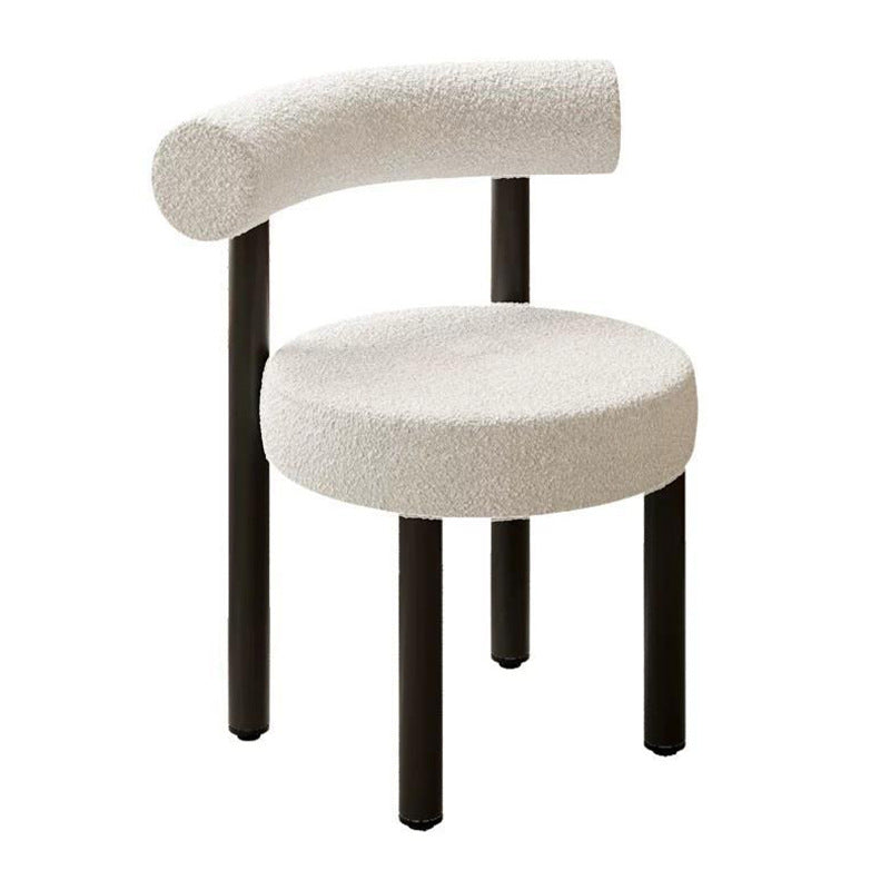 Bedroom dressing table makeup backrest chair for homecasual casual dining chair manufacturer cashmere nail salon seat