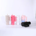 New 3rd generation 30oz ice tumbler with 304 stainless steel handle, insulated mug with convenient straw, car cup, stylish multi-color options