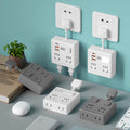 86-type socket with usb fast charging, one-to-multiple usb home power strip adapter, multi-function socket