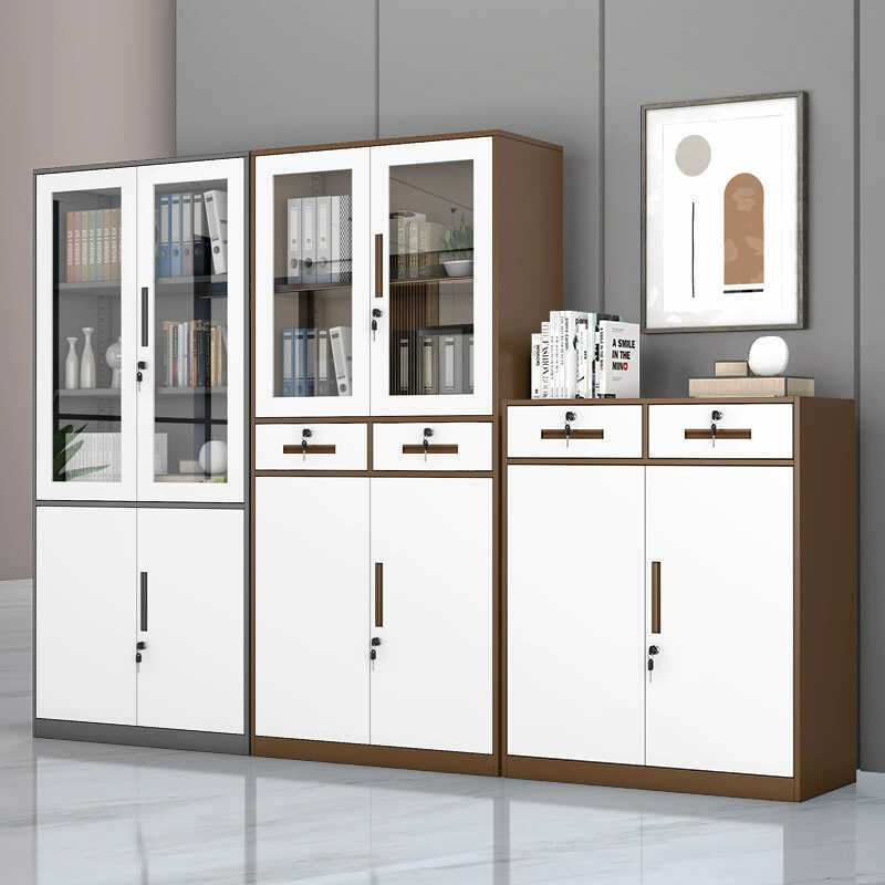 Chengdu Factory Steel File Cabinet Office Information Cabinet Financial Certificate Cabinet Iron Locker Low Cabinet File Cabinet