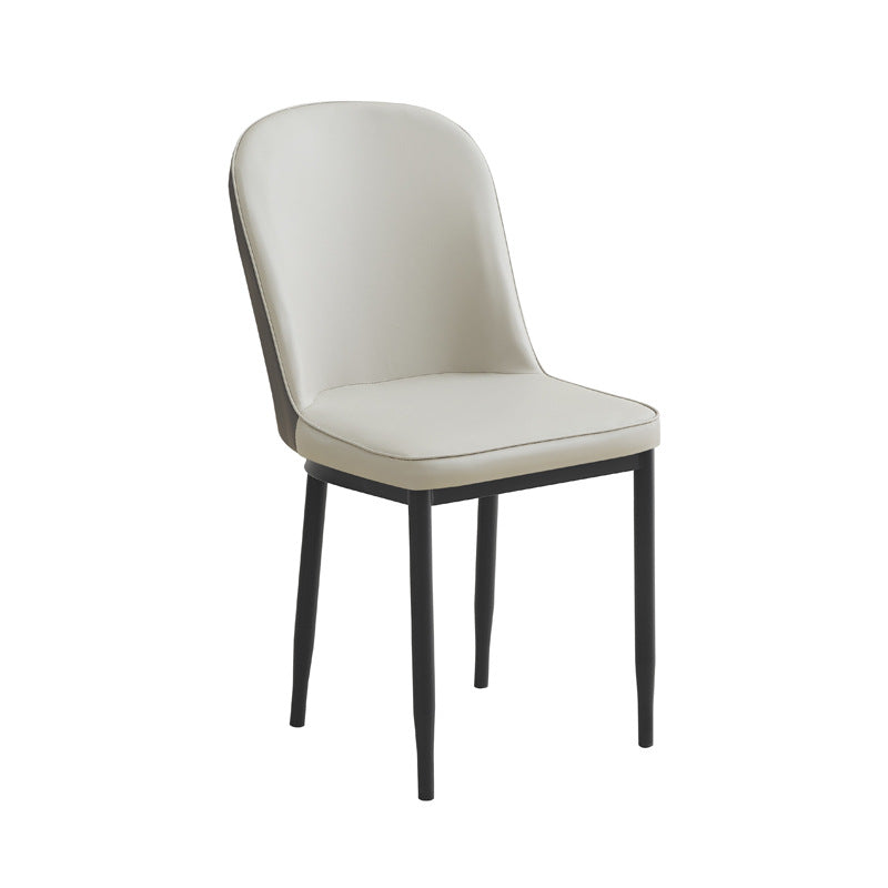 Luxury dining chair - home & hotel use - leather seating - direct from manufacturer - multiple colors available - belle chair - reception chair