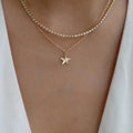 Multi-layer necklace wholesale fashion cross-border e-commerce jewelry women's alloy star diamond pendant rhinestone claw chain clavicle chain