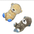 hot-selling breathing bear stuffed toys music breathing light otter koala doll capibala doll
