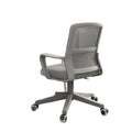 Computer chair, comfortable and long-sitting office chair, adjustable swivel chair, for home student dormitory conference staff bow-shaped back chair