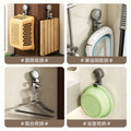 Suction cup washbasin storage rack hook bathroom basin bathroom telescopic storage rack punch-free toilet hanging basin handy gadget