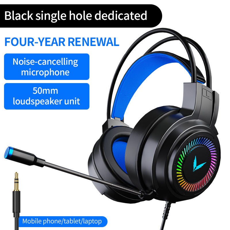 G60 gaming headset - wired 7.1 channel esports headphones for pc and laptop - perfect for pubg and other online games