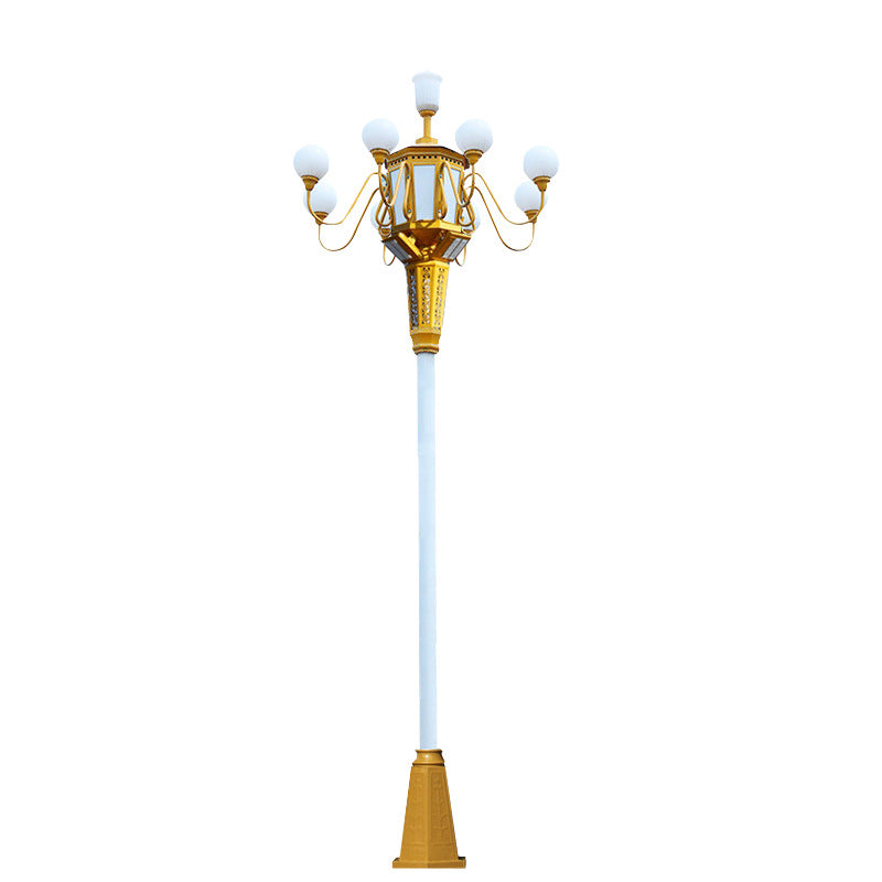 Zhonghua lamp led municipal road lighting landscape street light 10m 12m city square city electricity magnolia lamp manufacturer