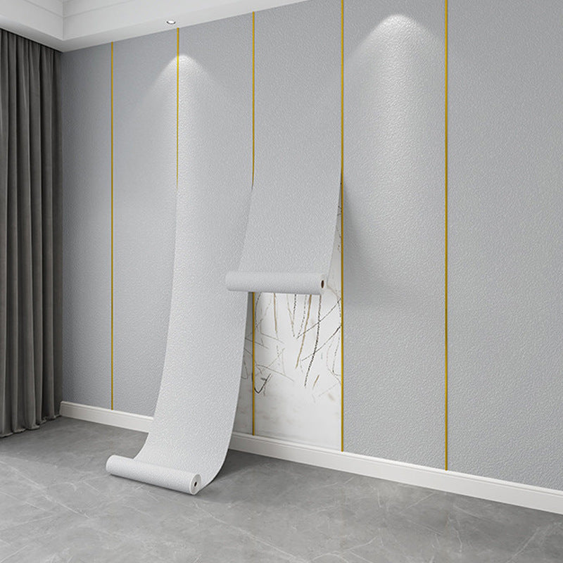 Special wallpaper for gray wall self-adhesive waterproof and moisture-proof 3D three-dimensional wall sticker wall wallpaper to cover ugliness household self-sticker decoration