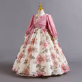 Export chiffon new arrivalkids dress pattern long sleeves princess dress little girl dresschildren dress