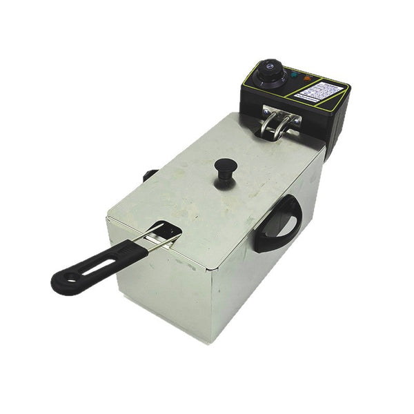 [US Standard] Commercial Electric Fryer Electric Heating American Plug 110v Electric Fryer 3L4L6L10L12L Fryer Chicken Fryer