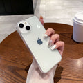Large hole transparent space case for iphone 17 air, apple xs max, minimalist anti-drop soft protective cover