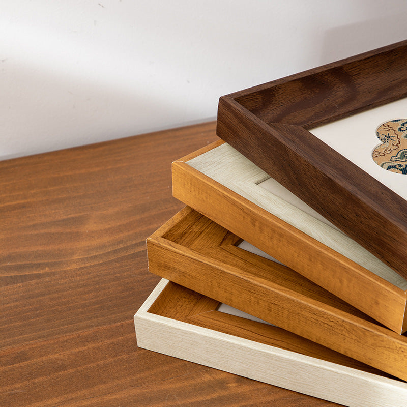 DIY Song Jin pearl painting photo frame setting table handmade cardboard salon team building warm-up picture frame 8 inch wall hanging handmade gift