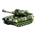 Kids' remote control tank toy - armored crawler model car with shooting cannon - electric vehicle - perfect birthday gift for boys
