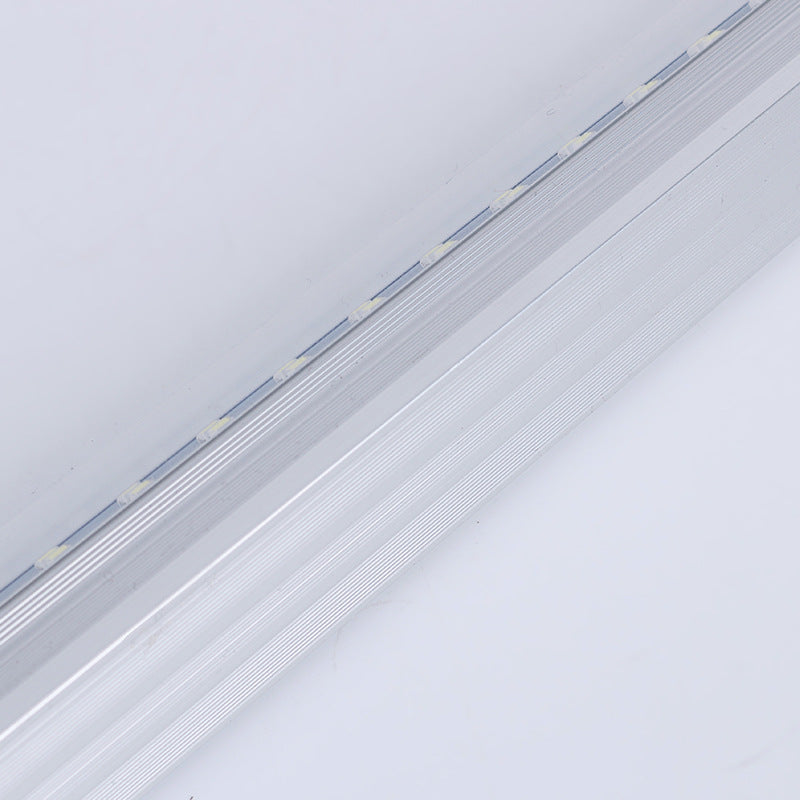 Factory wholesale T8 double row V-shaped lamp aluminum-plastic integrated LED lamp lighting strip lamp T8 high-brightness daylight tube