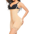 supply of women's tummy control and butt lift one-piece shapewear, suspender waist shaping, breast support, tight body shaper wholesale