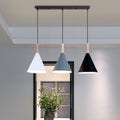 Restaurant chandelier three-head modern casualpopular dining table lamp scandinavian dining room bar creative lighting fixtures  new style