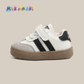 Toddler autumn sneakers for boys and girls, breathable and non-slip first walker shoes for infants and young children, casual german army trainers for kids ages 1-3