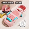 Kids' shampoo chair - foldable baby hair washing bed for home use - gentle hair washing for toddlers and infants