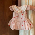 New korean style cute little girl's tutu dress, sleeveless summer dress for girls, stylish children's dress