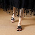 2025 new fashion women's summer non-slip round toe flat shoes for outdoor and indoor wear