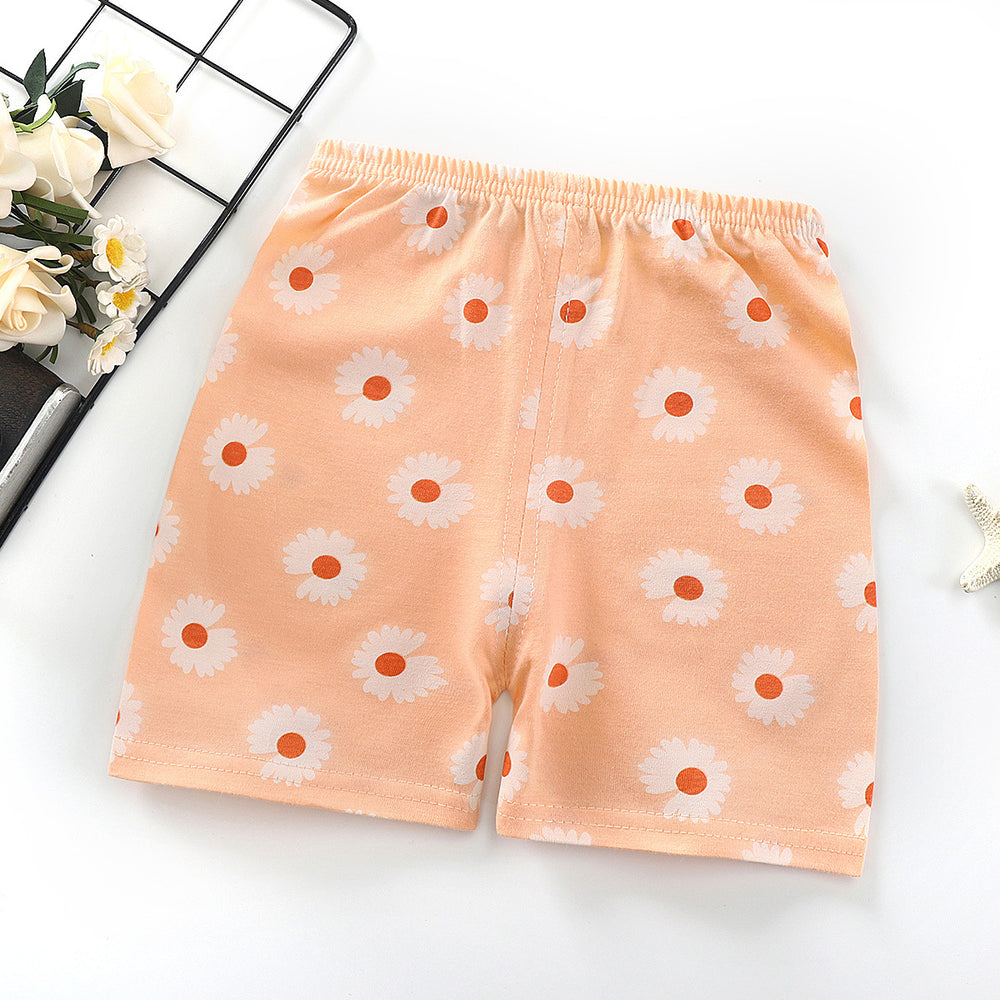 Summer kids' pure cotton shorts, baby pants, boys' and girls' all-cotton casual pants, toddler and child's undershirts - dropshipping available