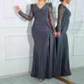 2026 new arrival: cross-border fashion evening gown - perfect for amazon, birthday parties, and special occasions. slim-fit, sexy dress