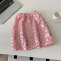 French heavy embroidery beaded sequin floral midi skirt - women's 2025 autumn collection - sweet & spicy high-waisted slimming bodycon mini skirt