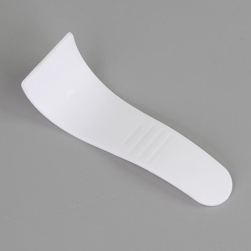 Hair removal cream scraper curved pp facial mask plastic beauty tool beauty salon hair removal scraper special spoon