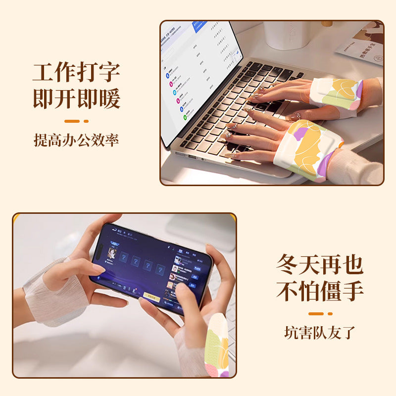 Self-heating hand warmer patches - winter hand warmers for students, office workers, and cold hands - specifically designed for students