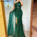 new arrival: solid color sequin fairy long sleeveless fashionable slim-fit elegant midi evening gown for cross-border e-commerce