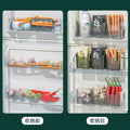 Refrigerator organizer side door food spice fruit storage container pet plastic no lid organizer box - wholesale from manufacturer
