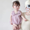 Summer full moon baby clothes baby summer one-piece baby girl suspenders thin newborn baby clothes outwear rompers