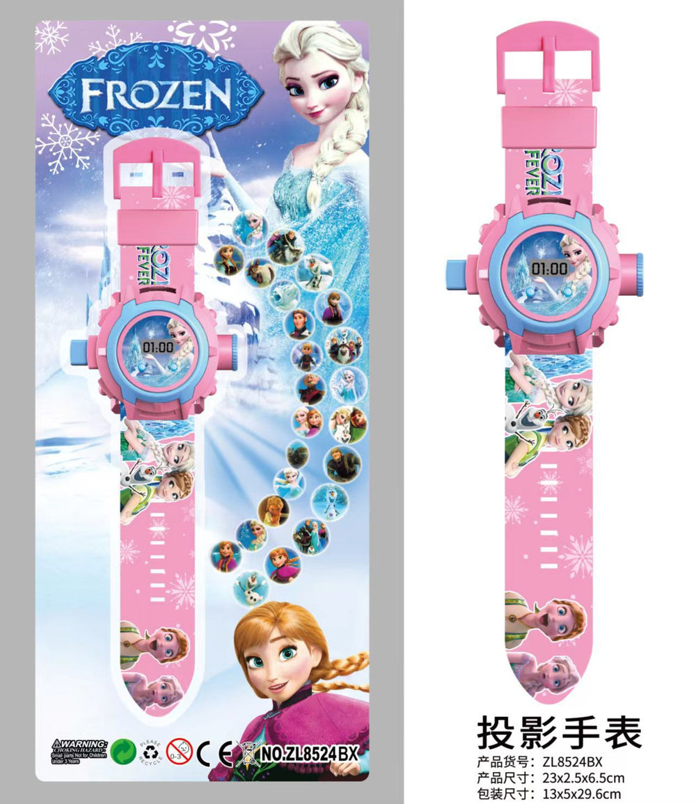 Kids' cartoon electronic watch - educational projection, time-telling toy watch - direct from the source manufacturer, dropshipping available
