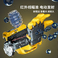 Iron man electric rapid-fire blaster toy - wearable arm shooter for boys