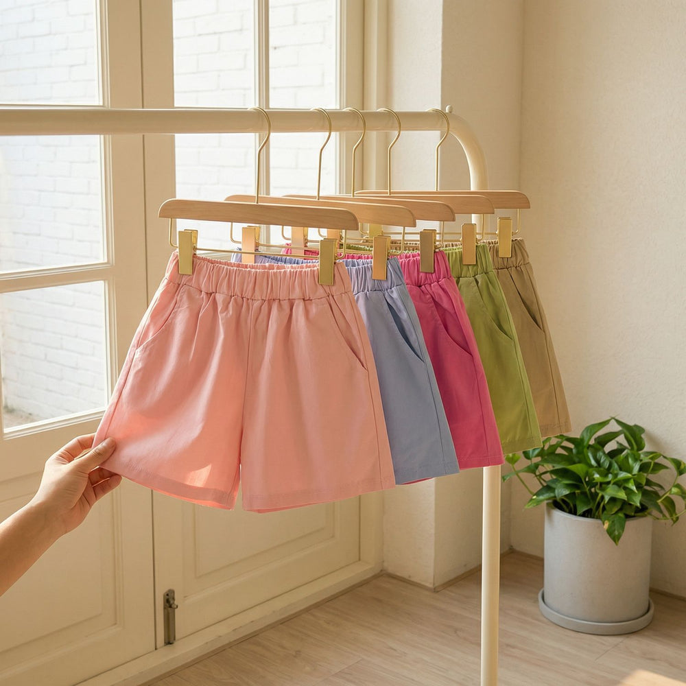 Kids' cotton shorts, class a, summer new arrivals, boys' and girls' casual home shorts, children's clothing, cross-border wholesale