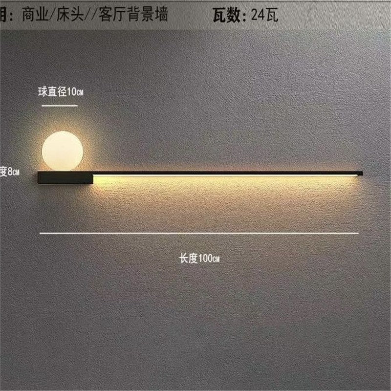 Ximeike high-end nordic style wall lamp, efficient and dimmable, 15w-20w, multi-color temperature, 20-30㎡ irradiation