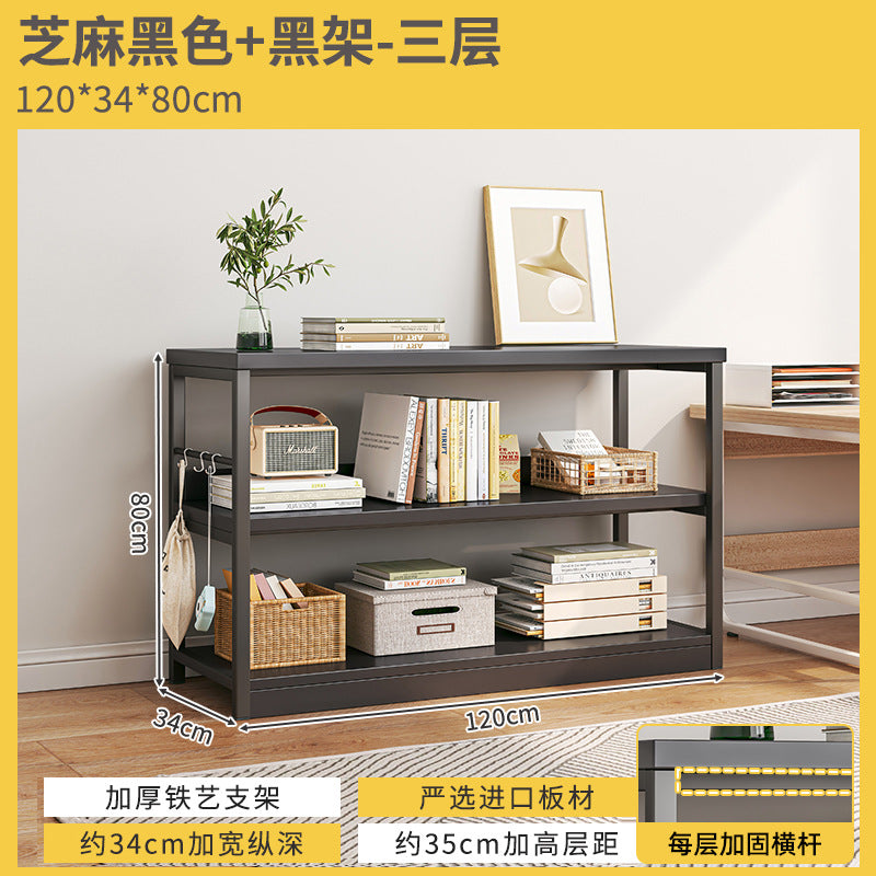 Shelf Shelf Floor Office Multi-layer Storage Shelf Locker Next to Desk Low Cabinet Household Shelf Display Cabinet