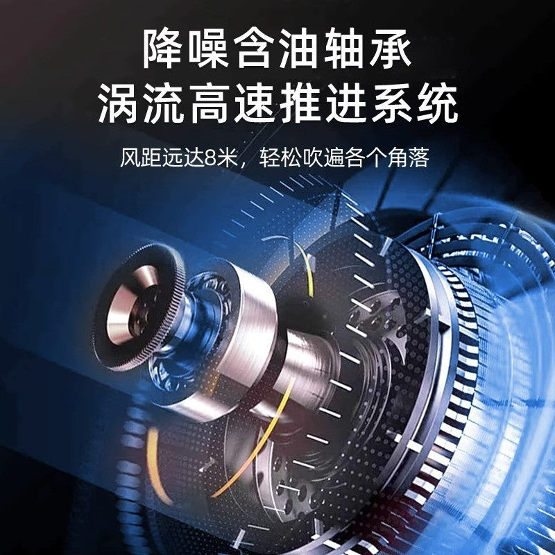 Fan cross-border electric fan for home light tone vertical shaking head strong wind dormitory office remote control floor fan wholesale gift