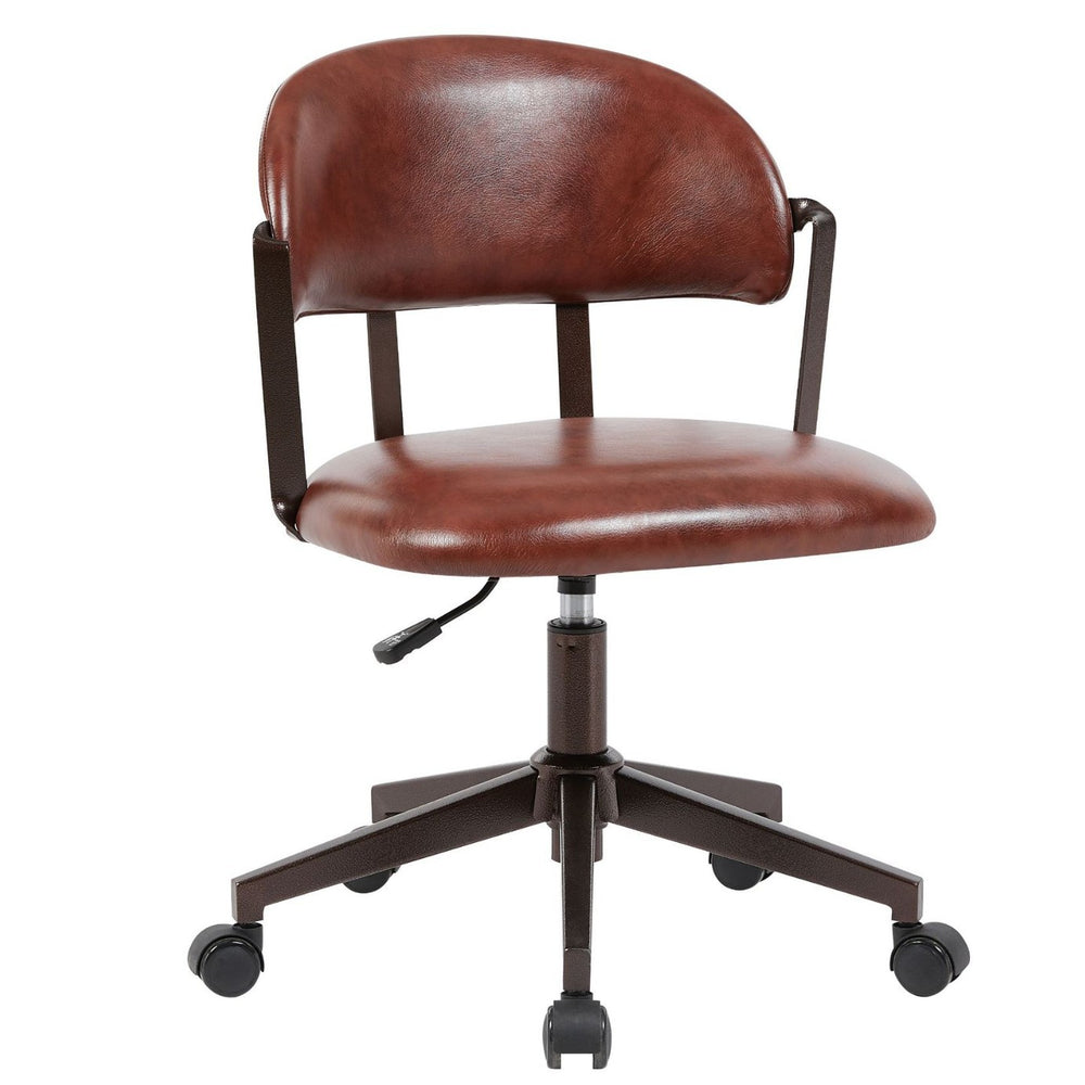 Retrocasual office chair for home study popular coffee shop adjustable rotate back chair for long sitting and not tired computer chair
