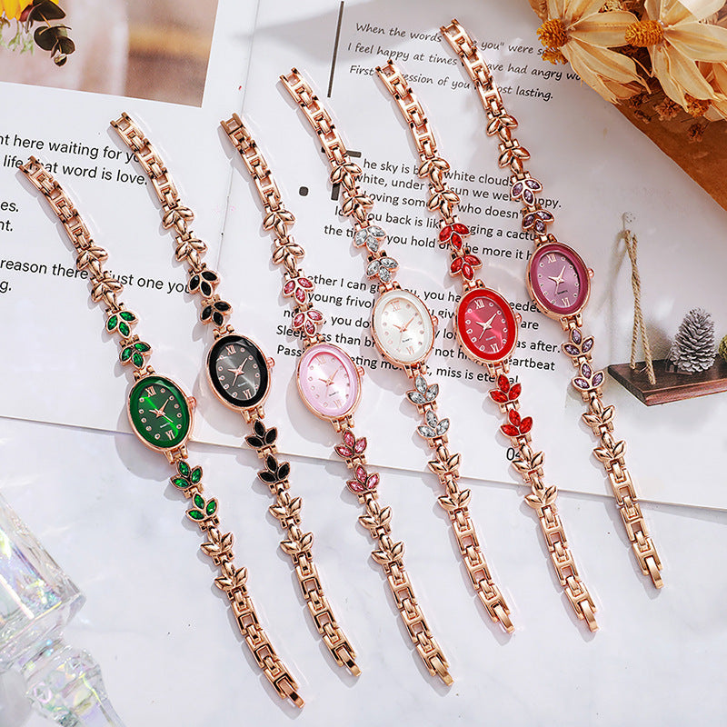 2025 hot-selling cloverleaf watch for women: fashionable quartz watch, trendy and versatile, wholesale and dropshipping available directly from the manufacturer
