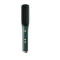 Wholesale straightening & curling hair brush - amazon cross-border listing - hair straightener & curler for women & men - wet & dry use