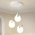 Moon pet chandelier disc 3 heads (panda) remarks on other pets